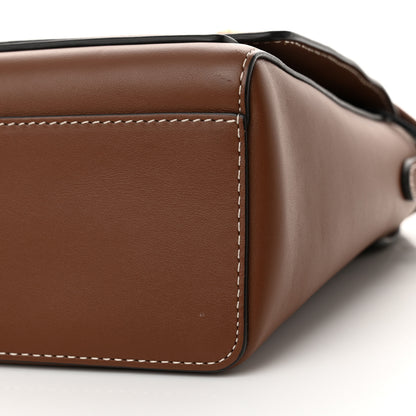 Burberry Calfskin Note Crossbody Bag Tan 10 of 13