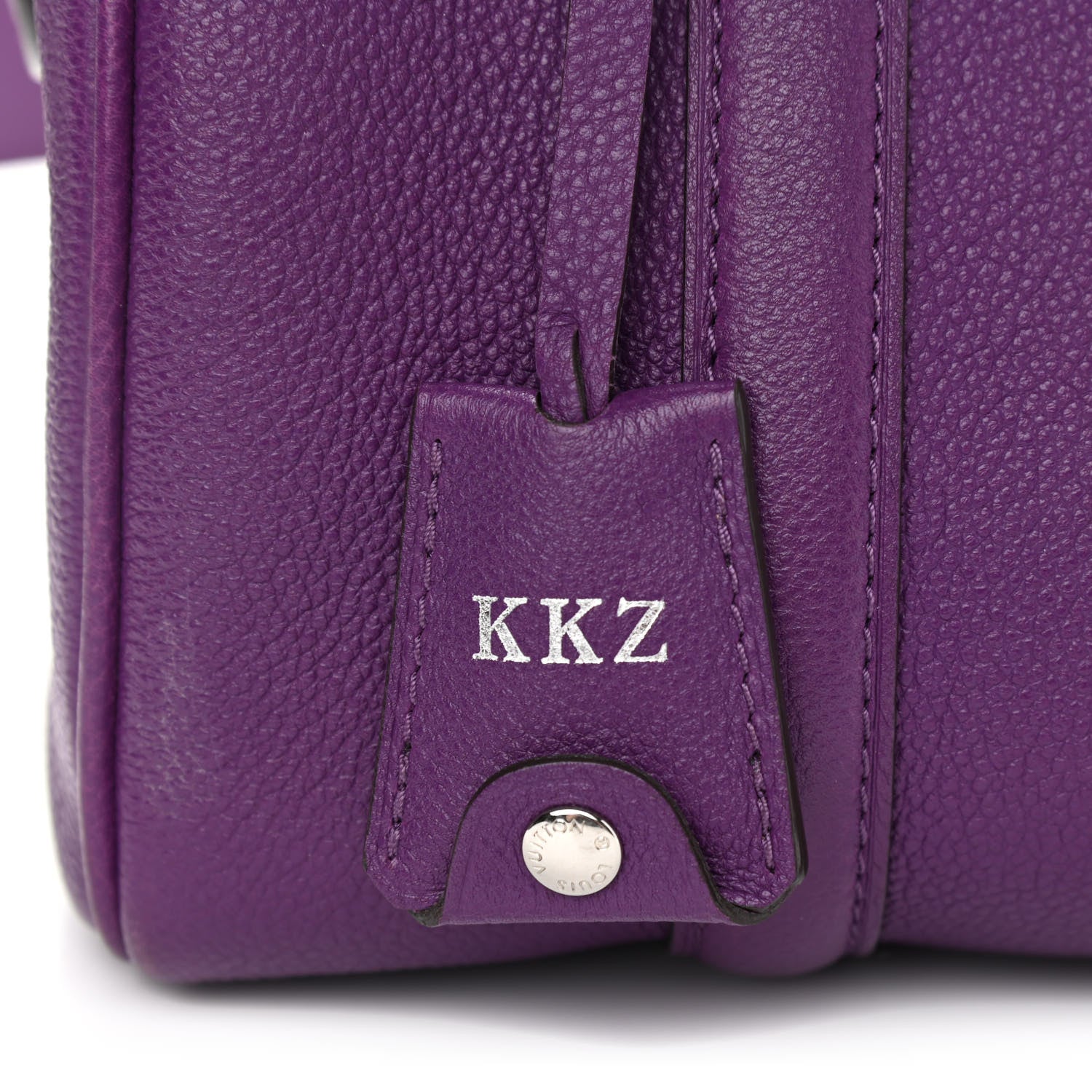 Louis Vuitton Veau Cachemire SC Bag BB Violet 9 of 9