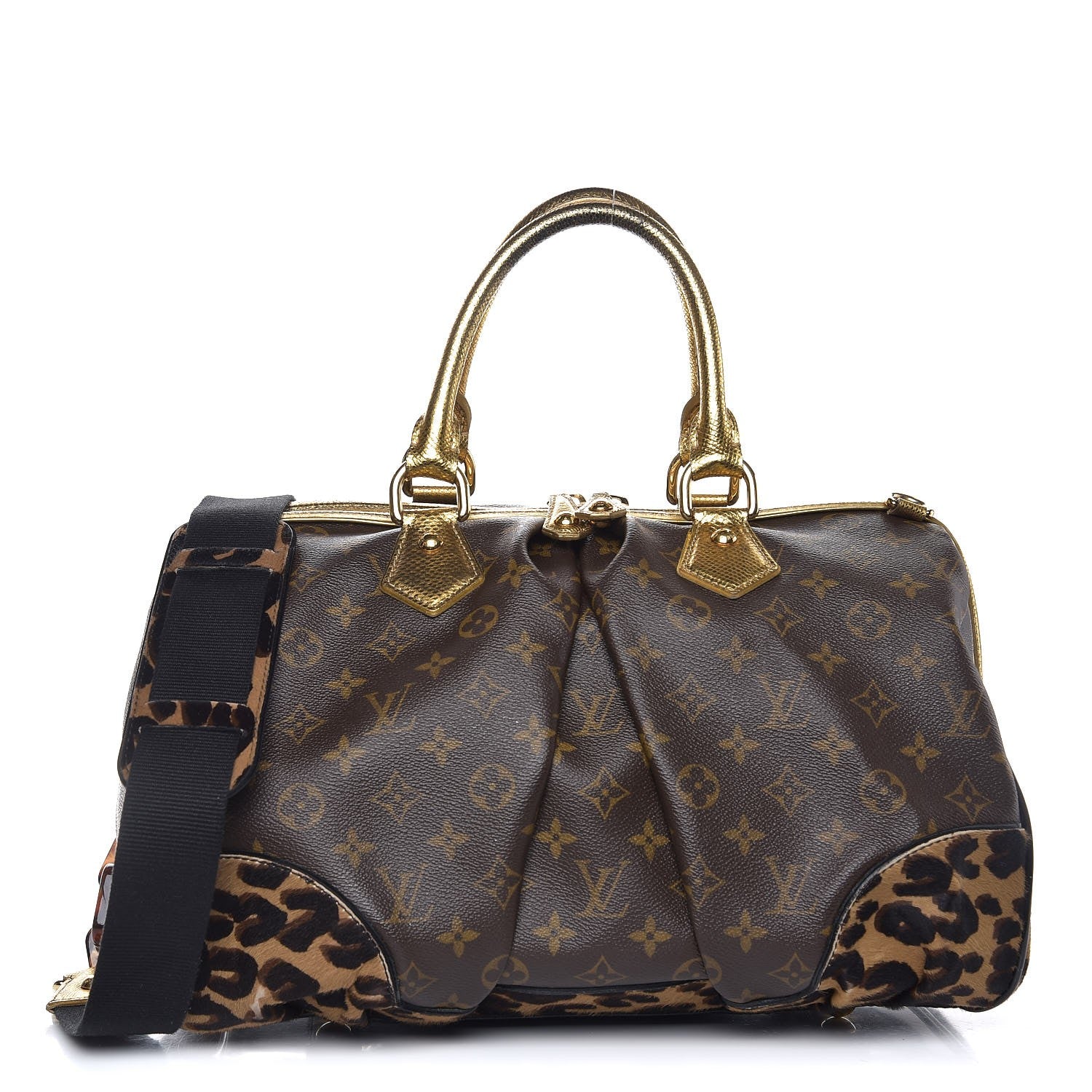 Louis Vuitton Monogram Leopard Stephen Bag 1 of 14