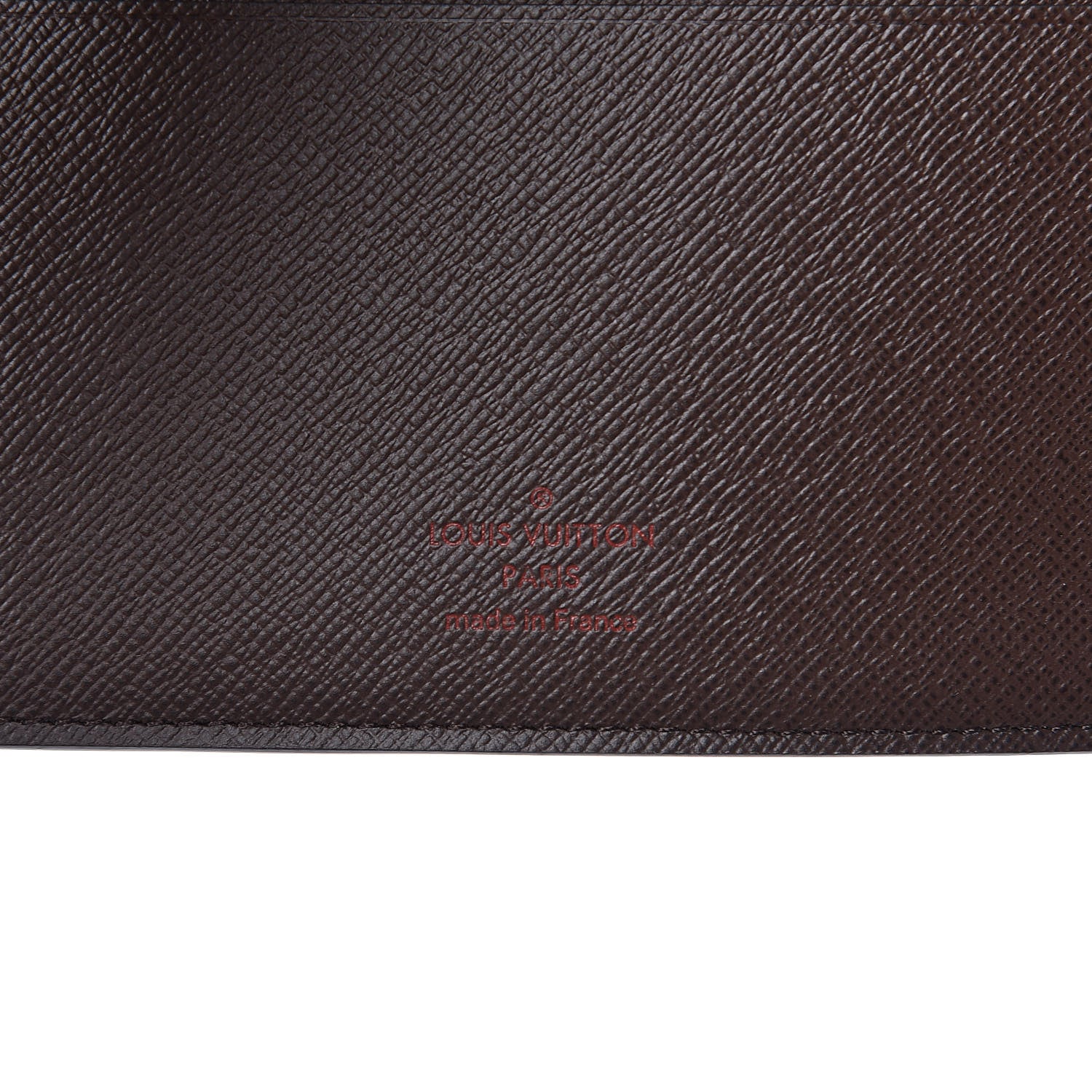 Louis Vuitton Damier Ebene Desk Agenda Cover 6 of 7