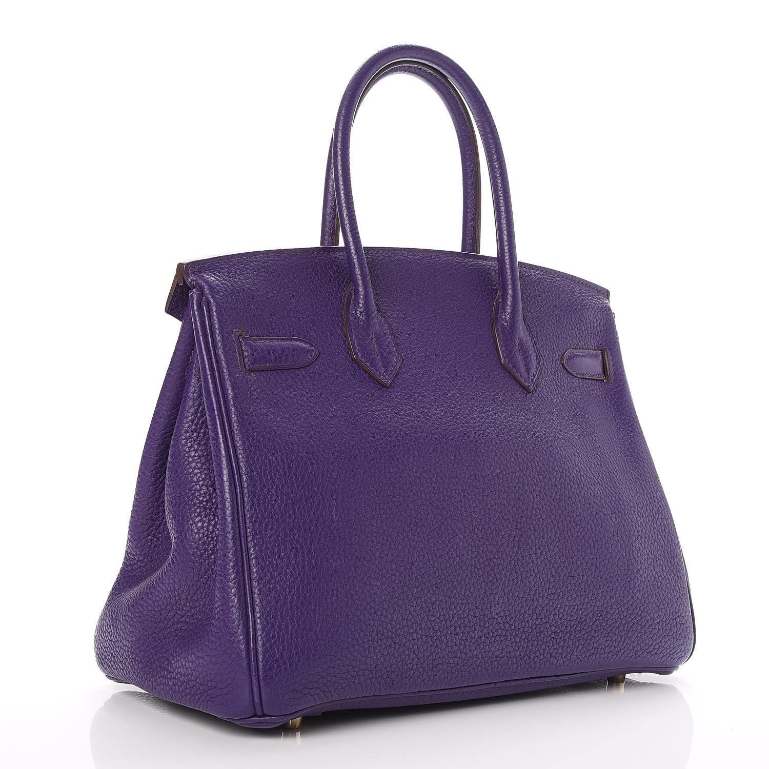 Hermes Taurillon Clemence Birkin 30 Iris 3 of 33