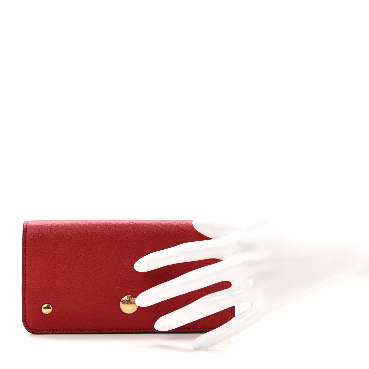 Burberry Marais Calfskin Rowe Continental Wallet Dark Carmine 2 of 6