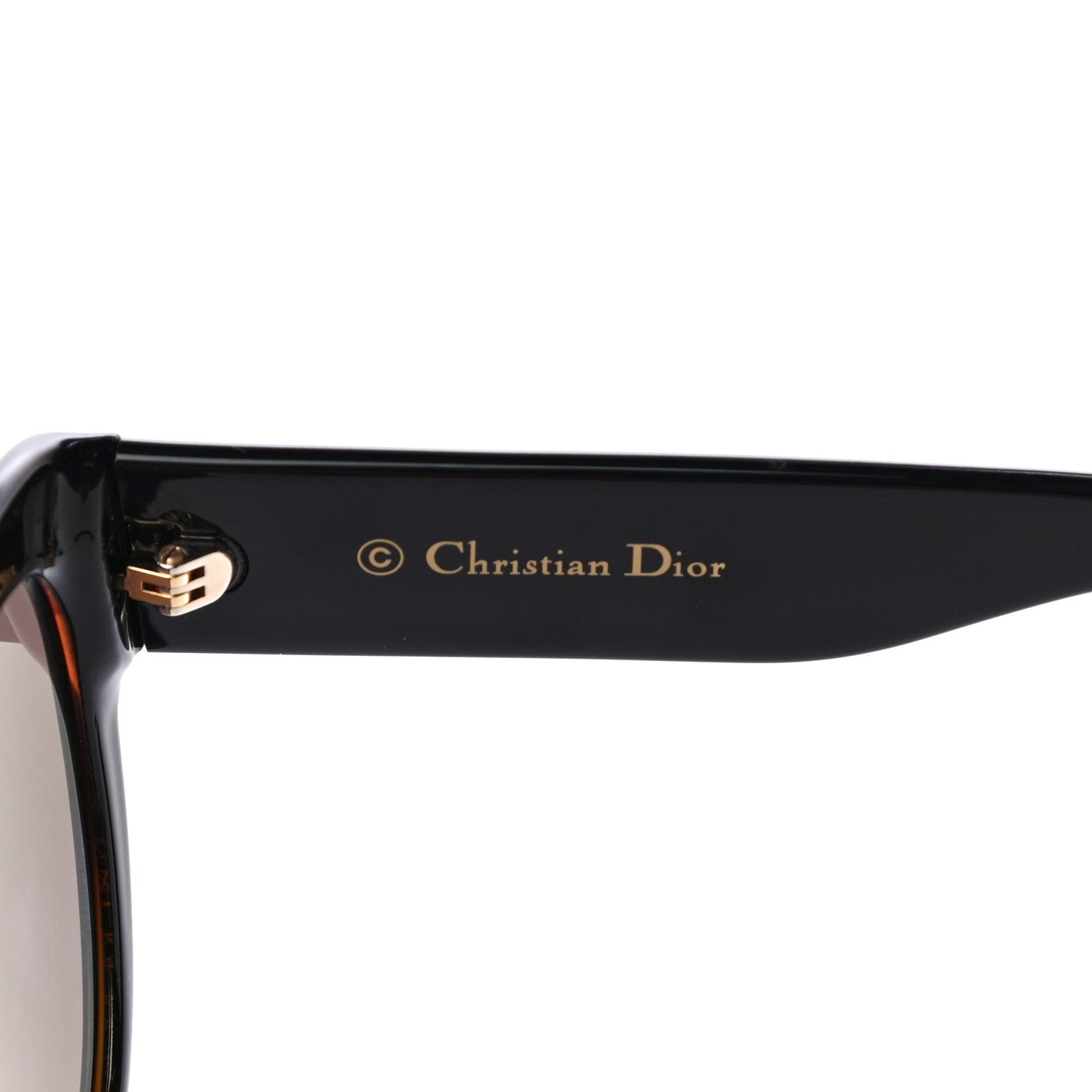 Christian Dior Acetate DDiorF Cat Eye Sunglasses Brown 5 of 8