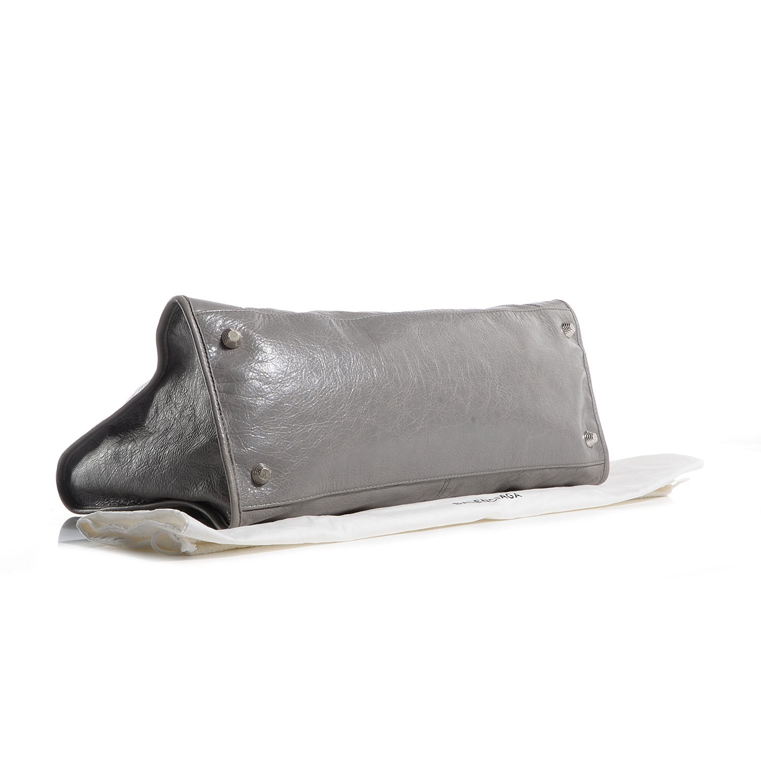 Balenciaga Agneau Giant 12 Silver Hardware Work Gris Pyrite 5 of 11
