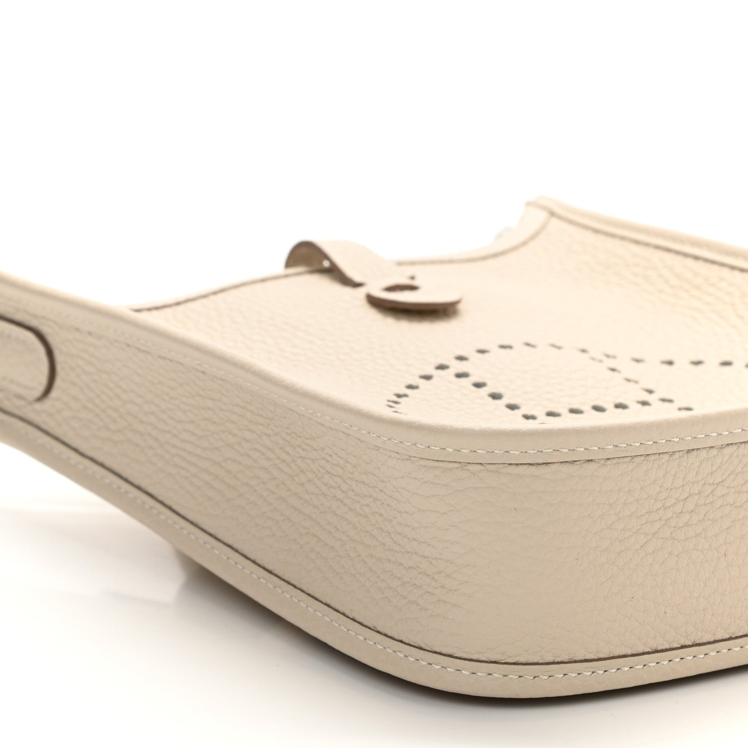 Hermes Taurillon Clemence Evelyne TPM Craie 9 of 11