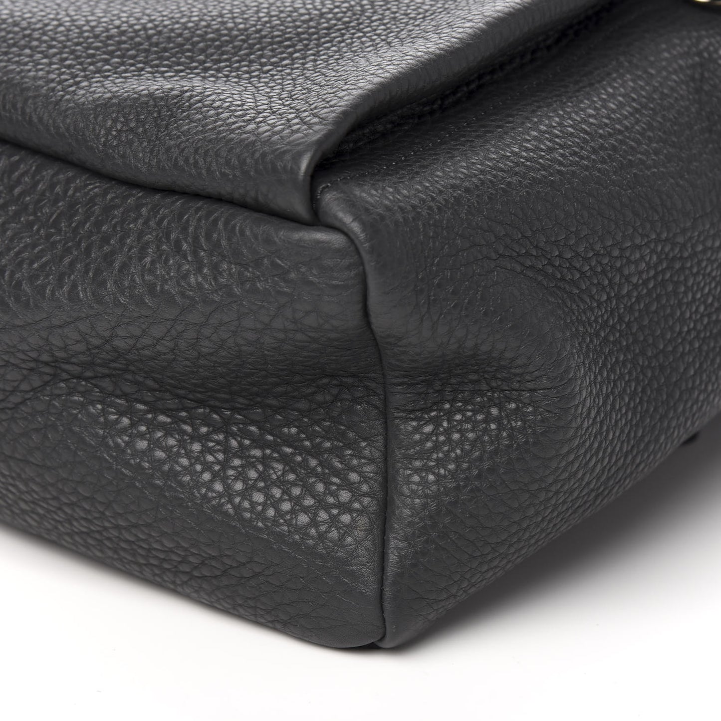 Calfskin Romano Selleria Faces No Words Emoticon Backpack Aslfalto