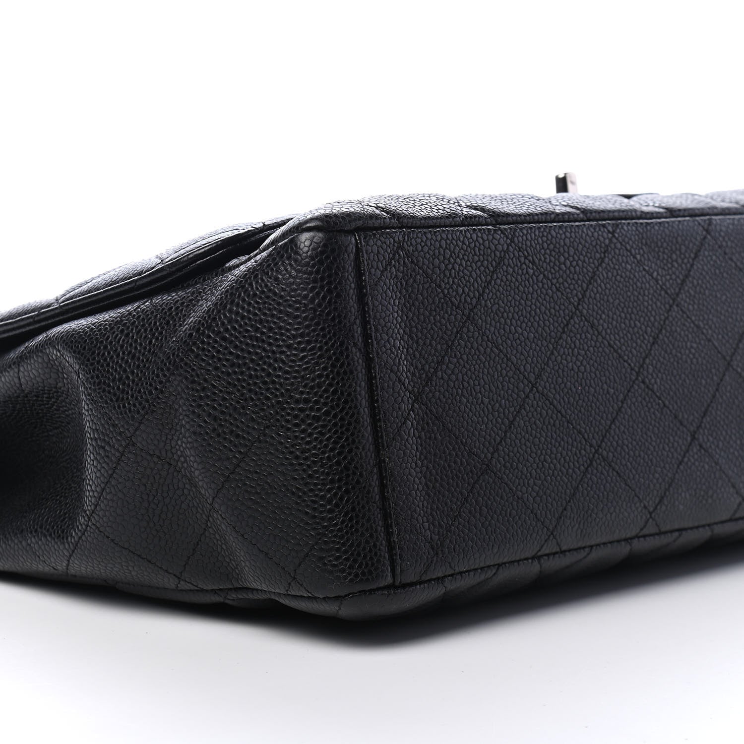 Chanel Caviar Quilted Maxi Single Flap Black 8 of 9