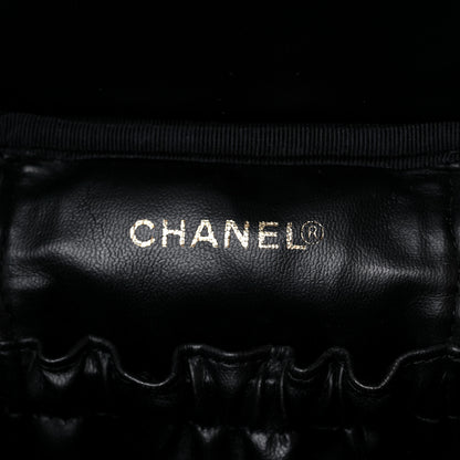 Chanel Caviar Vanity Cosmetic Case Black 6 of 9