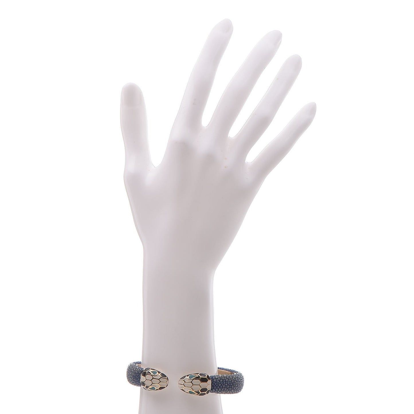 Galuchat Serpenti Forever Bracelet Royal Sapphire