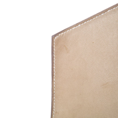 Hermes Lizard Pan Clutch Ficelle 9 of 12