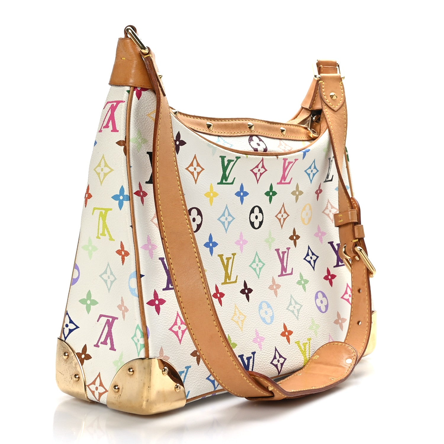 Louis Vuitton Monogram Multicolor Boulogne White 3 of 8