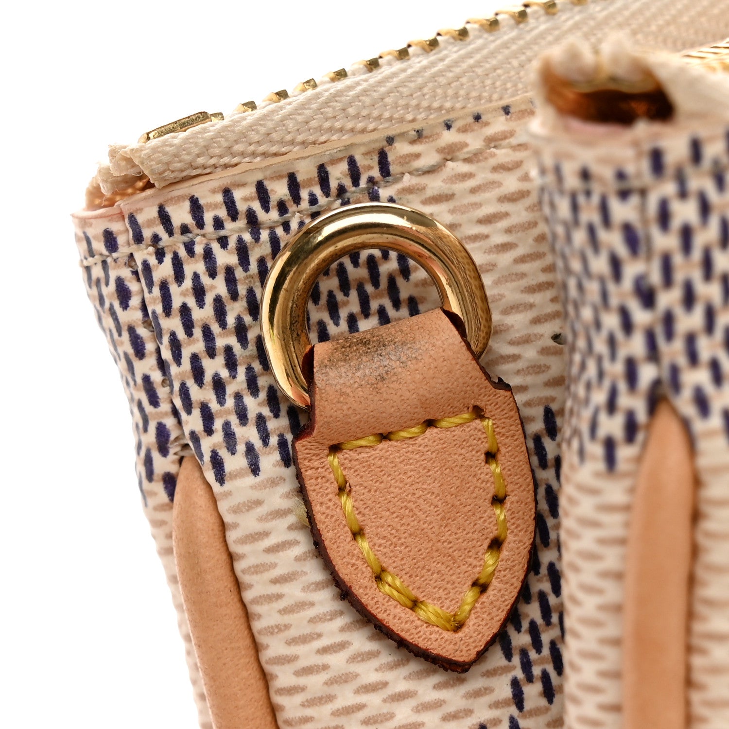 Louis Vuitton Damier Azur Double Zip Pochette 11 of 17