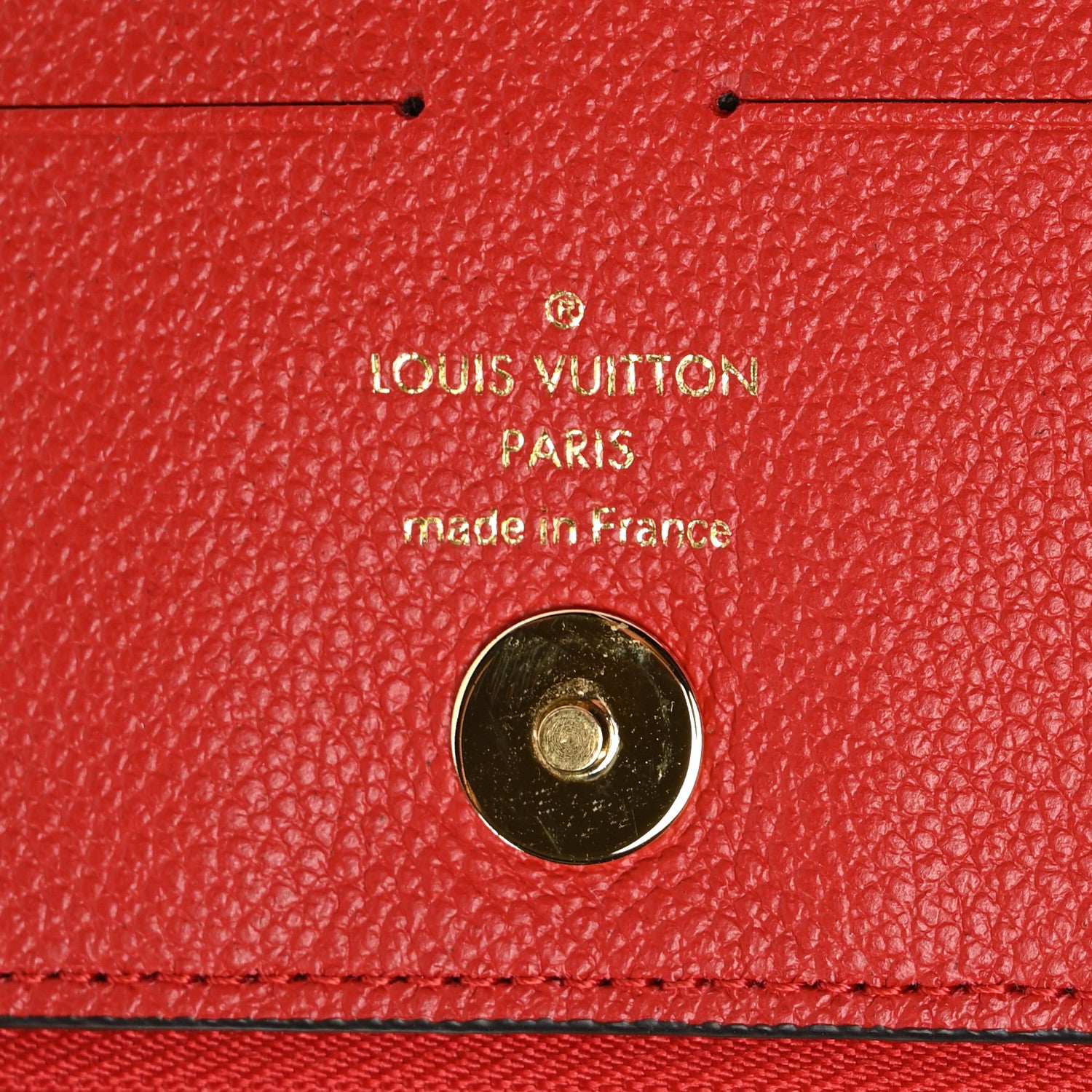 Louis Vuitton Empreinte Adele Wallet Cherry 8 of 8