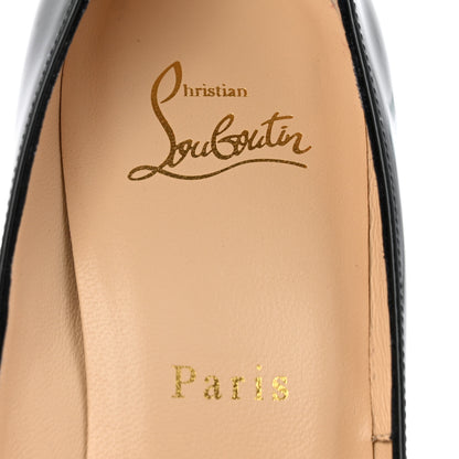 Christian Louboutin Patent New Very Prive 120 Pumps 37.5 Black Red 8 of 9