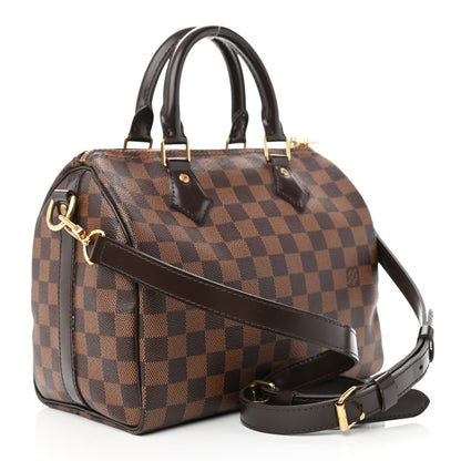 Louis Vuitton Damier Ebene Speedy Bandouliere 25 3 of 8