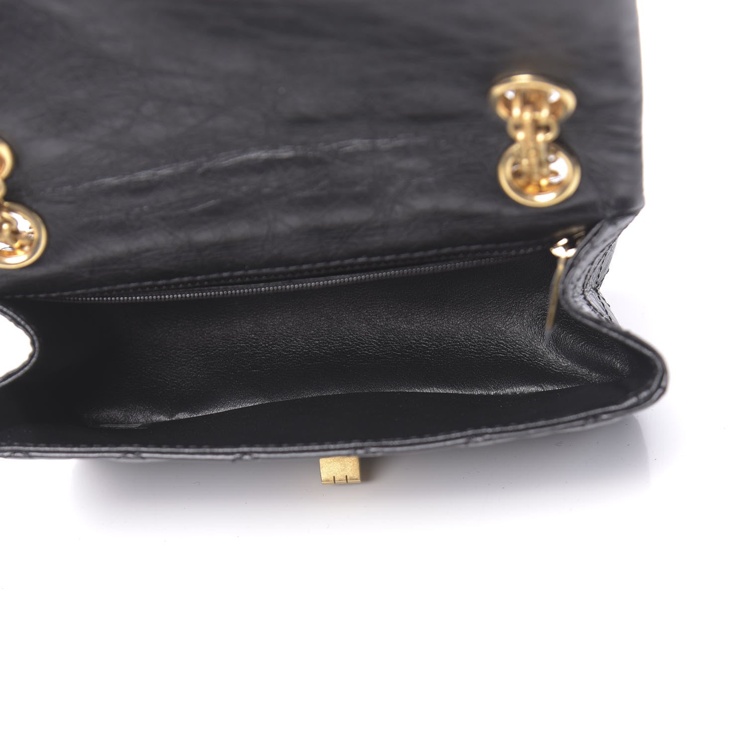 Chanel Aged Calfskin Quilted 2.55 Reissue Mini Flap Black 5 of 11