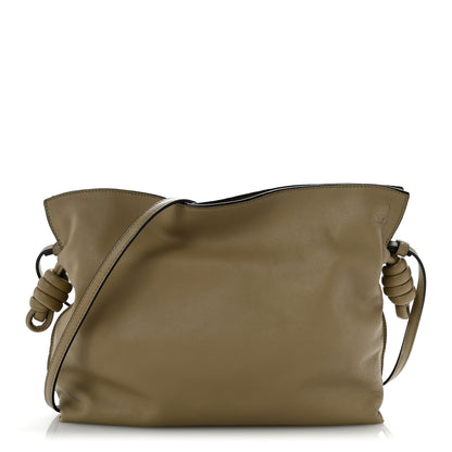 Loewe Nappa Medium Flamenco Knot Bag Clay Green 1 of 11