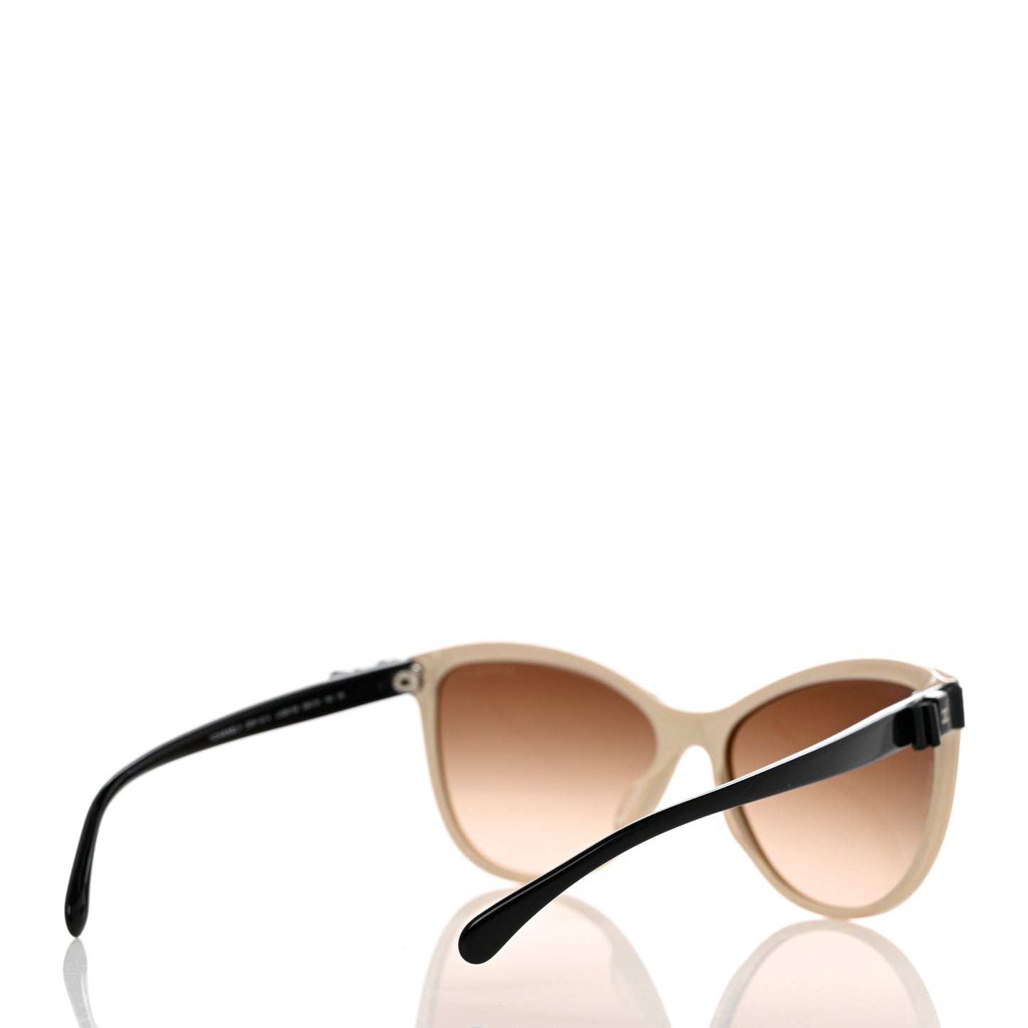 Butterfly Charms Sunglasses 5281-Q Beige Black