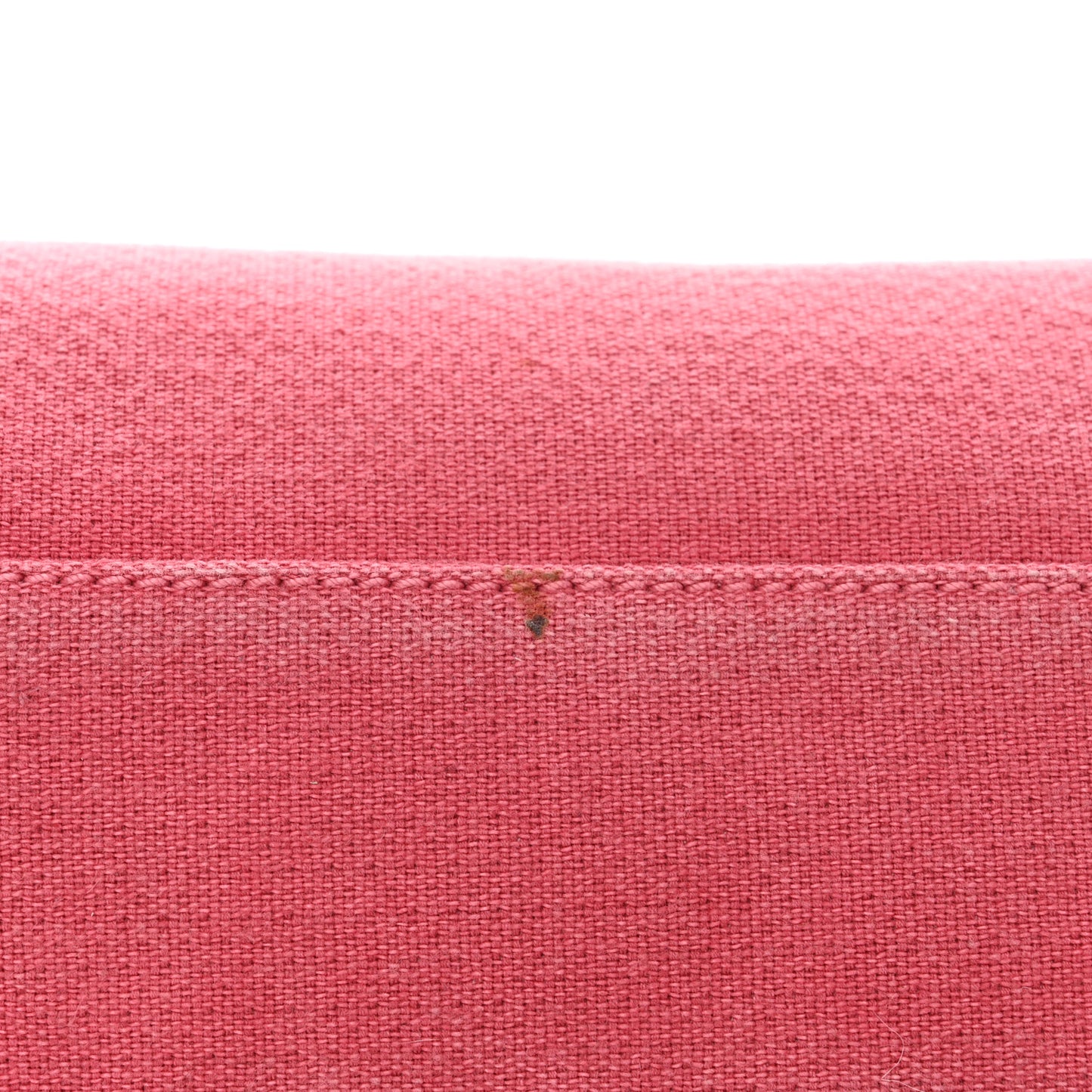Canvas Medium Deauville Tote Red