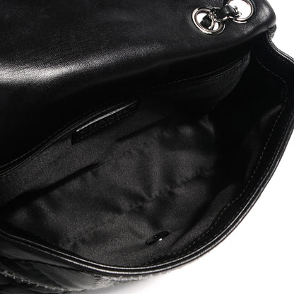 Chanel Lambskin Patchwork Stitched Small Flap Black 5 of 7