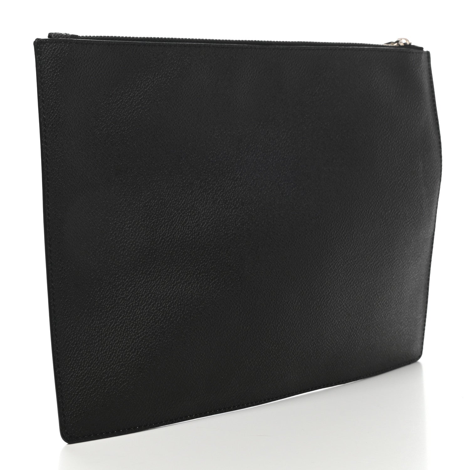 Givenchy Textured Coated Canvas Rottweiler Print Medium Cosmetic Pouch Black 3 of 8
