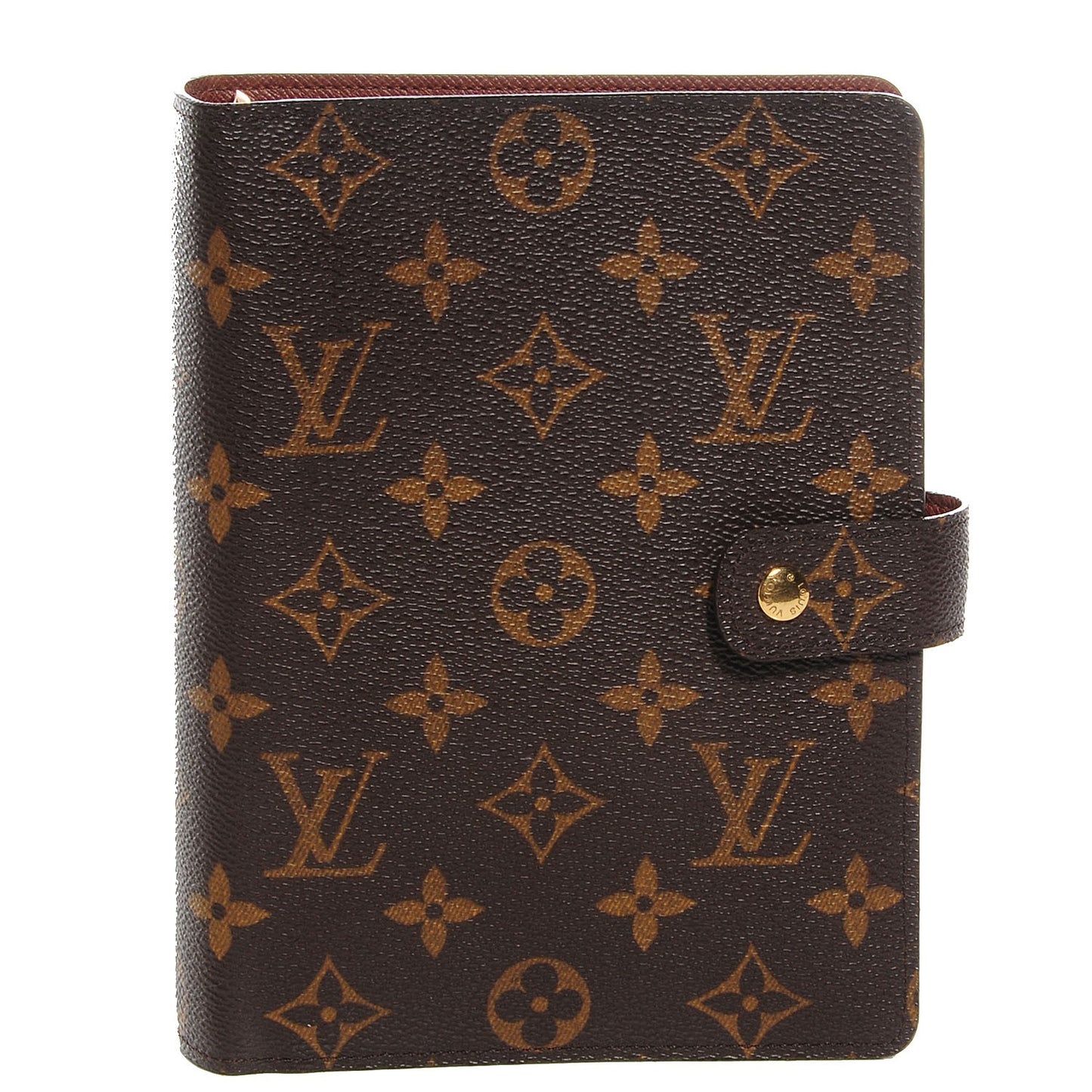 Monogram Medium Ring Agenda Cover