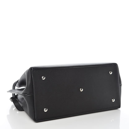 Louis Vuitton Calfskin Lockme Day Black 6 of 9