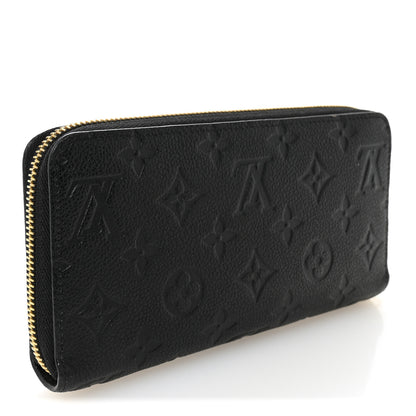 Louis Vuitton Empreinte Zippy Wallet Black 3 of 9