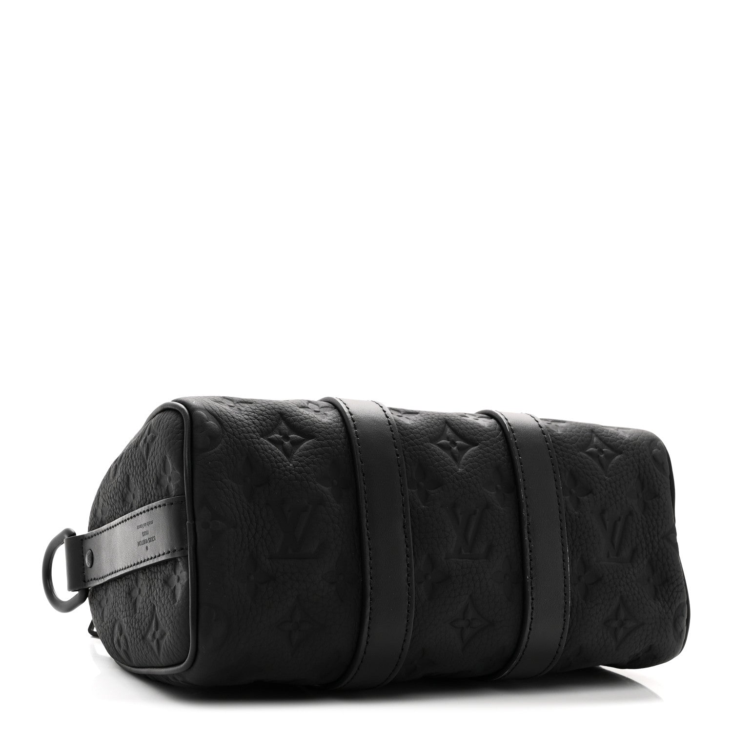 Louis Vuitton Monogram Taurillon Keepall Bandouliere 25 Black 4 of 10