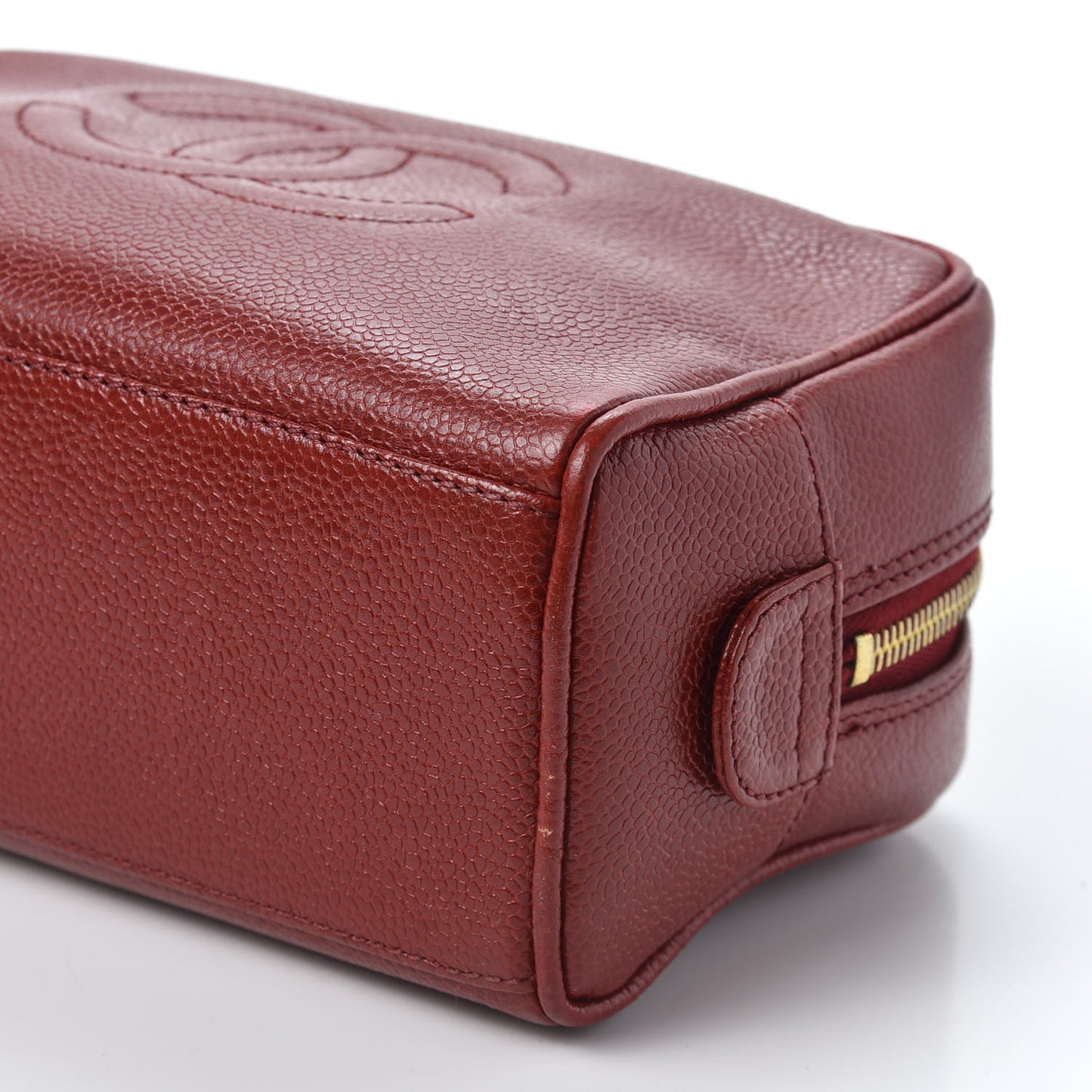 Caviar Timeless CC Cosmetic Pouch Bag Red