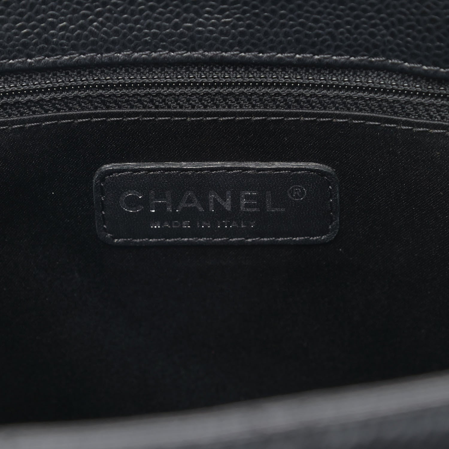 Chanel Caviar Quilted Grand Shopping Tote GST Black 6 of 11