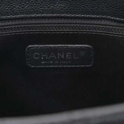 Chanel Caviar Quilted Grand Shopping Tote GST Black 6 of 11