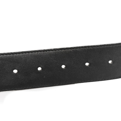 Gucci Nylon Calfskin Double G Web 40mm Belt 75 30 Green Red Black 5 of 5
