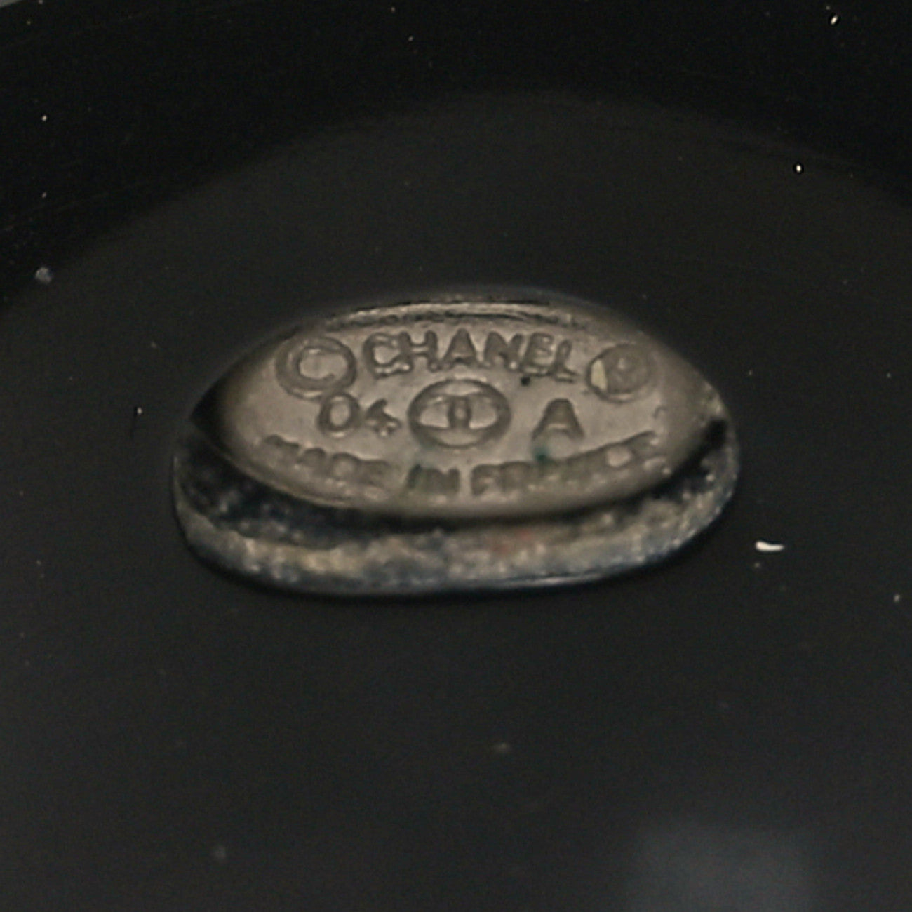 Resin Crystal Heart CC Heart Ring 52 6 Black