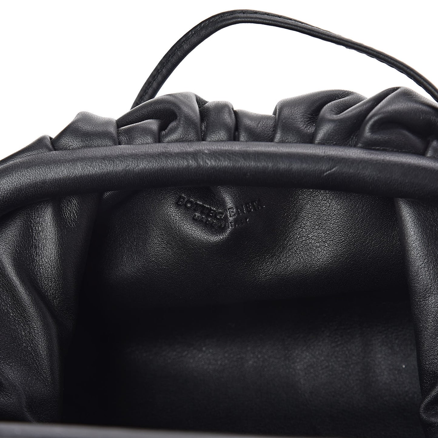 Butter Calfskin The Mini Pouch Black