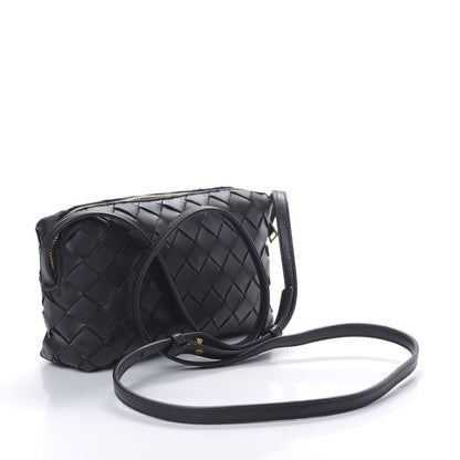 Bottega Veneta Nappa Intrecciato Mini Crossbody Black 2 of 9