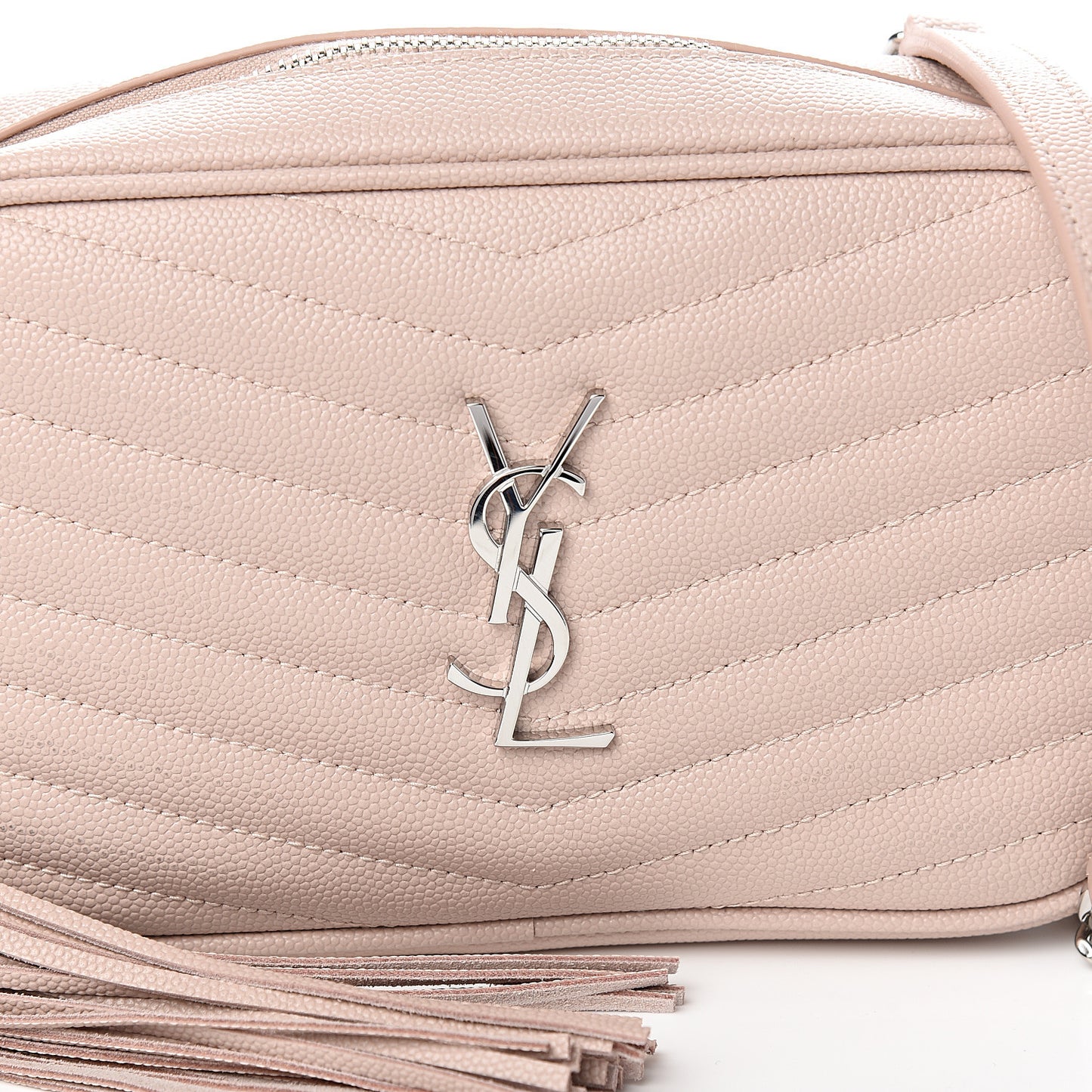 Grain De Poudre Matelasse Monogram Mini Lou Camera Bag Marble Pink