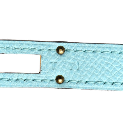 Hermes Epsom Kelly Longue Wallet Bleu Saint Cyr 8 of 9