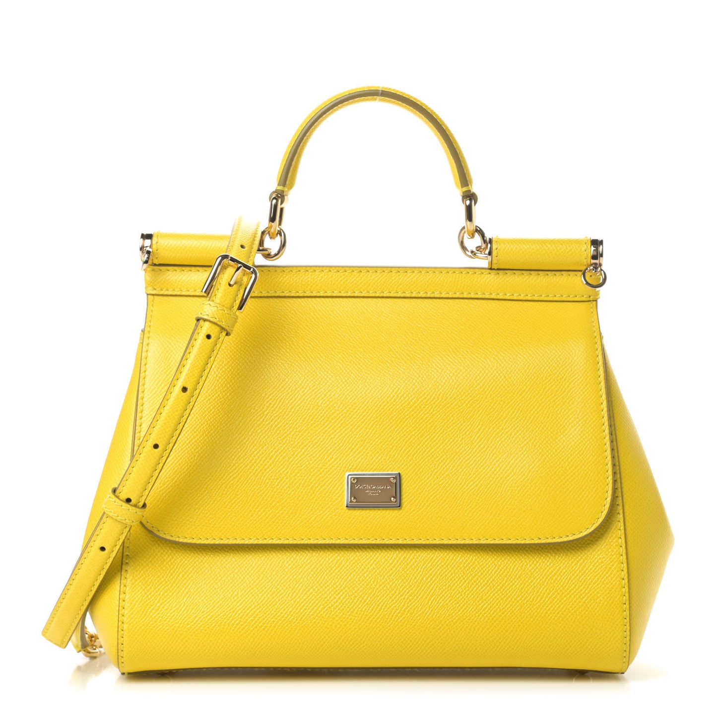 Dauphine Medium Miss Sicily Satchel Yellow