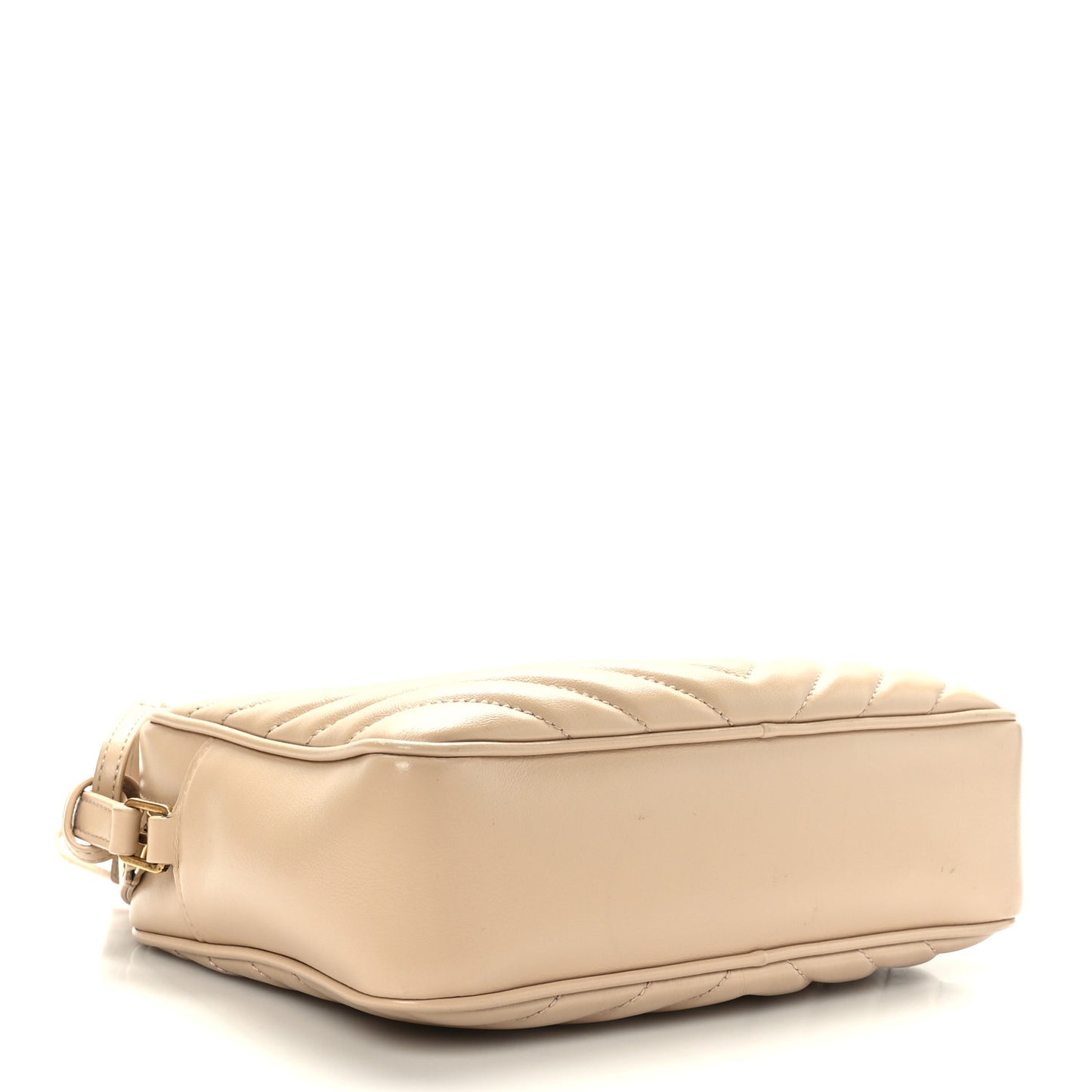 Calfskin Matelasse Monogram Lou Camera Bag Nude Powder