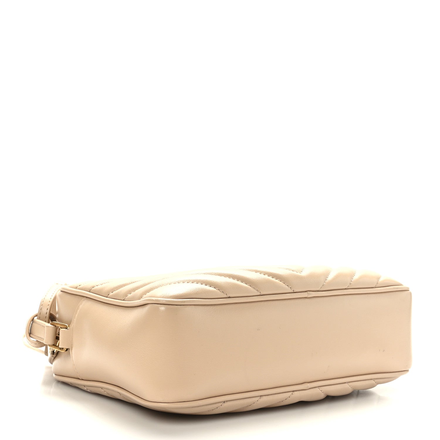 Saint Laurent Calfskin Matelasse Monogram Lou Camera Bag Nude Powder 4 of 9