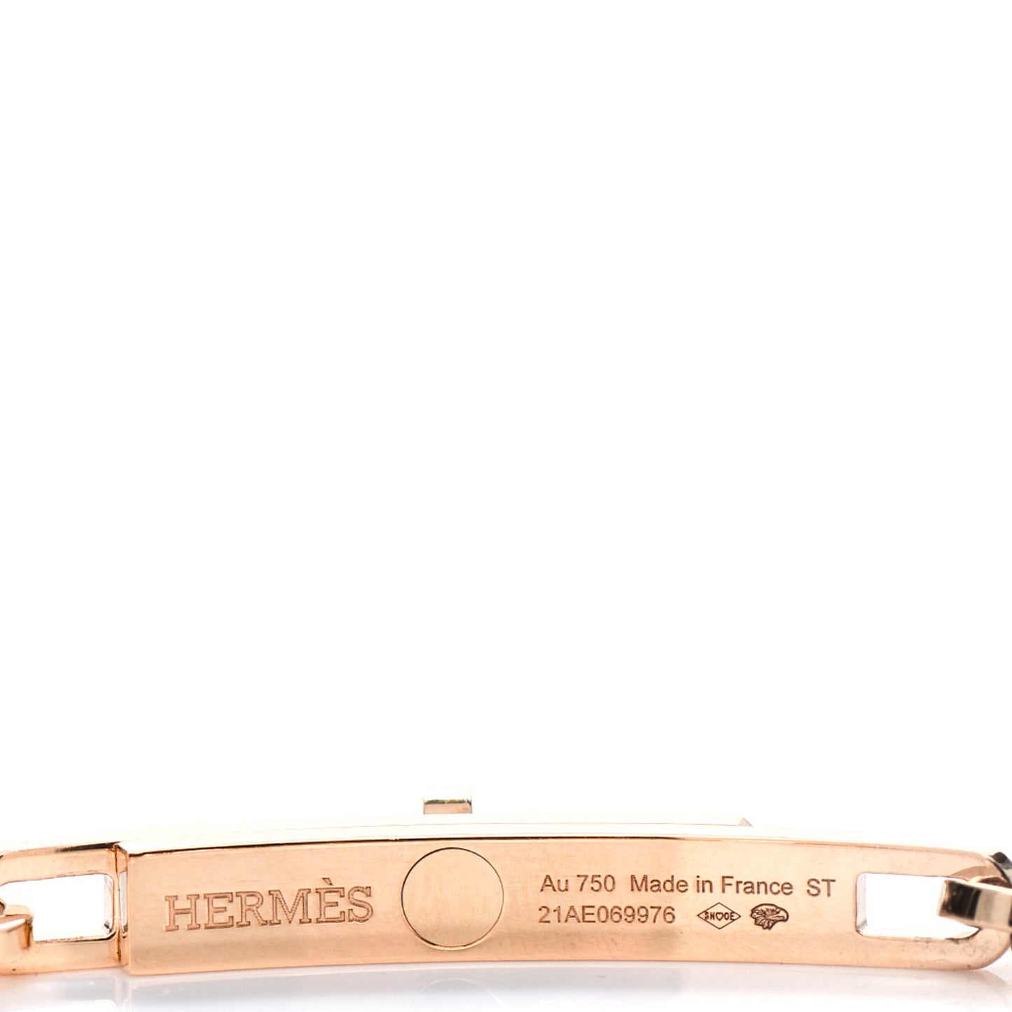 18K Rose Gold Kelly Chaine Bracelet ST
