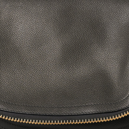 Tom Ford Grained Calfskin Medium Jennifer Dark Brown 7 of 9