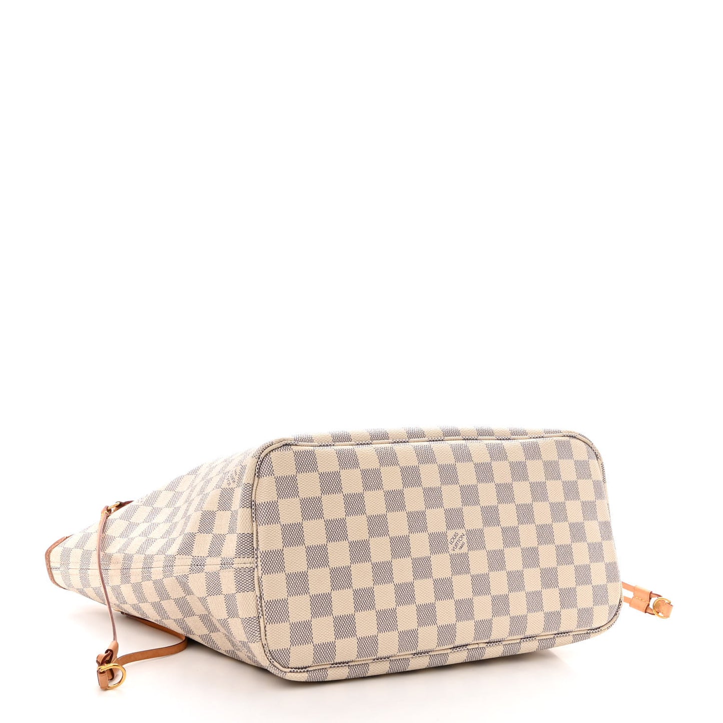 Damier Azur Neo Neverfull MM Rose Ballerine