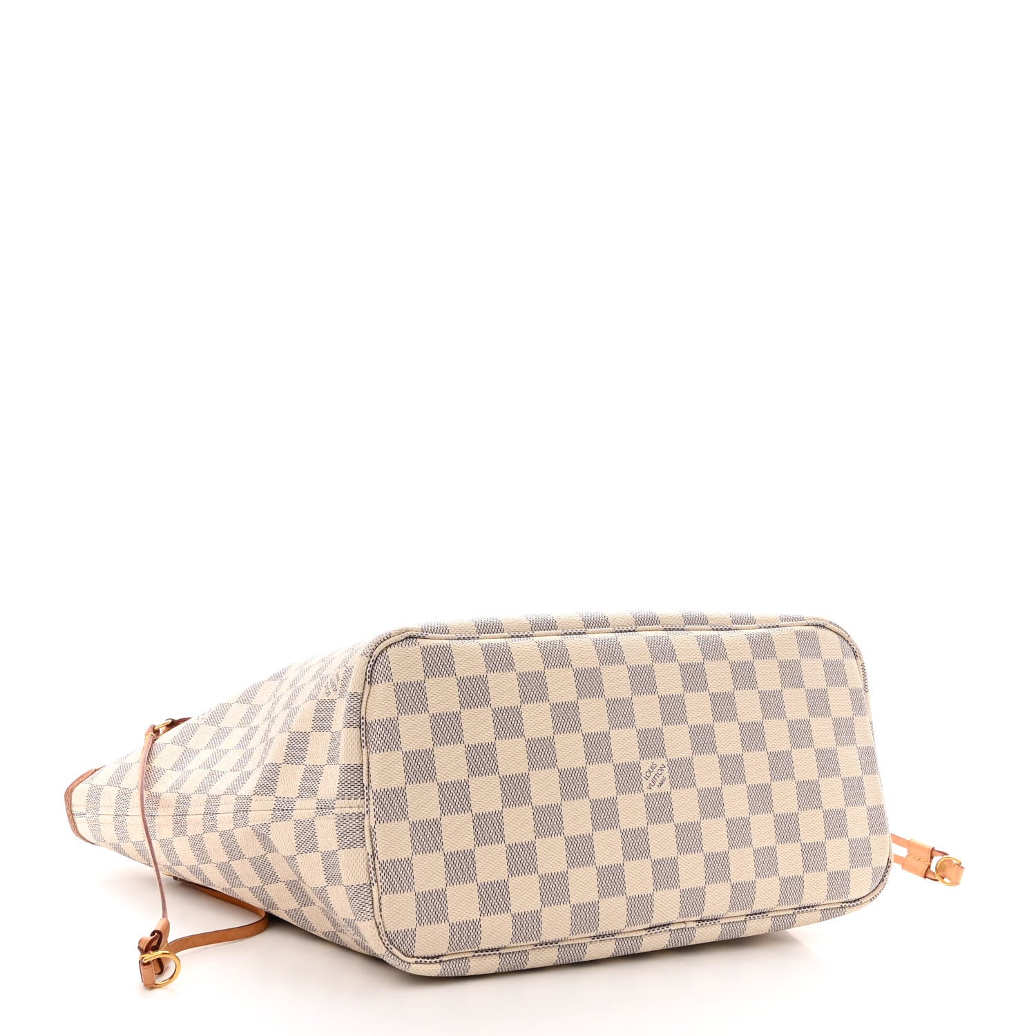 Louis Vuitton Damier Azur Neo Neverfull MM Rose Ballerine 5 of 15