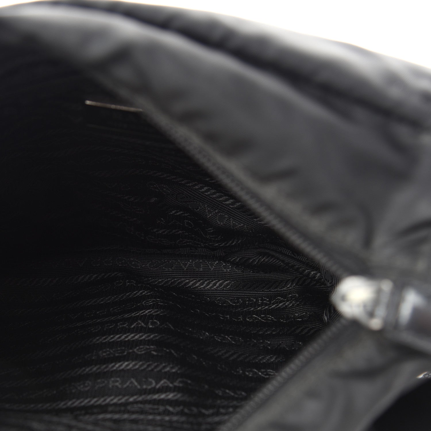 Prada Nylon Vela Messenger Black 5 of 9