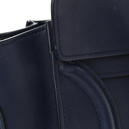 Celine Smooth Calfskin Micro Luggage Navy Blue 14 of 14