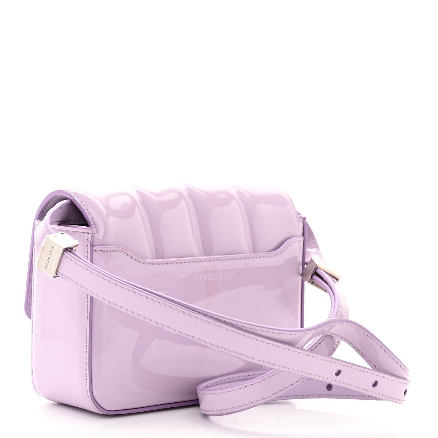 Givenchy Patent 4G Small Padded Crossbody Bag Lilac 3 of 10