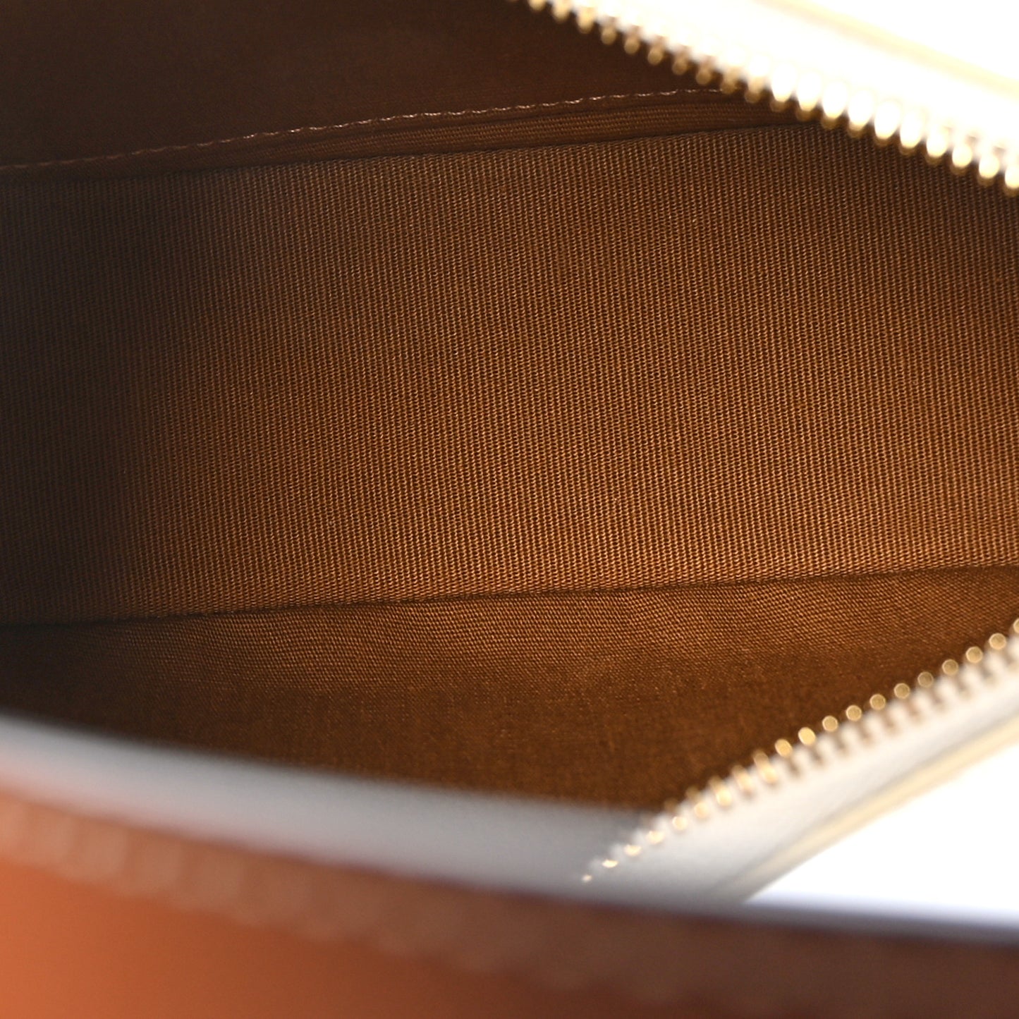 Canvas Calfskin Ava Triomphe Shoulder Bag White