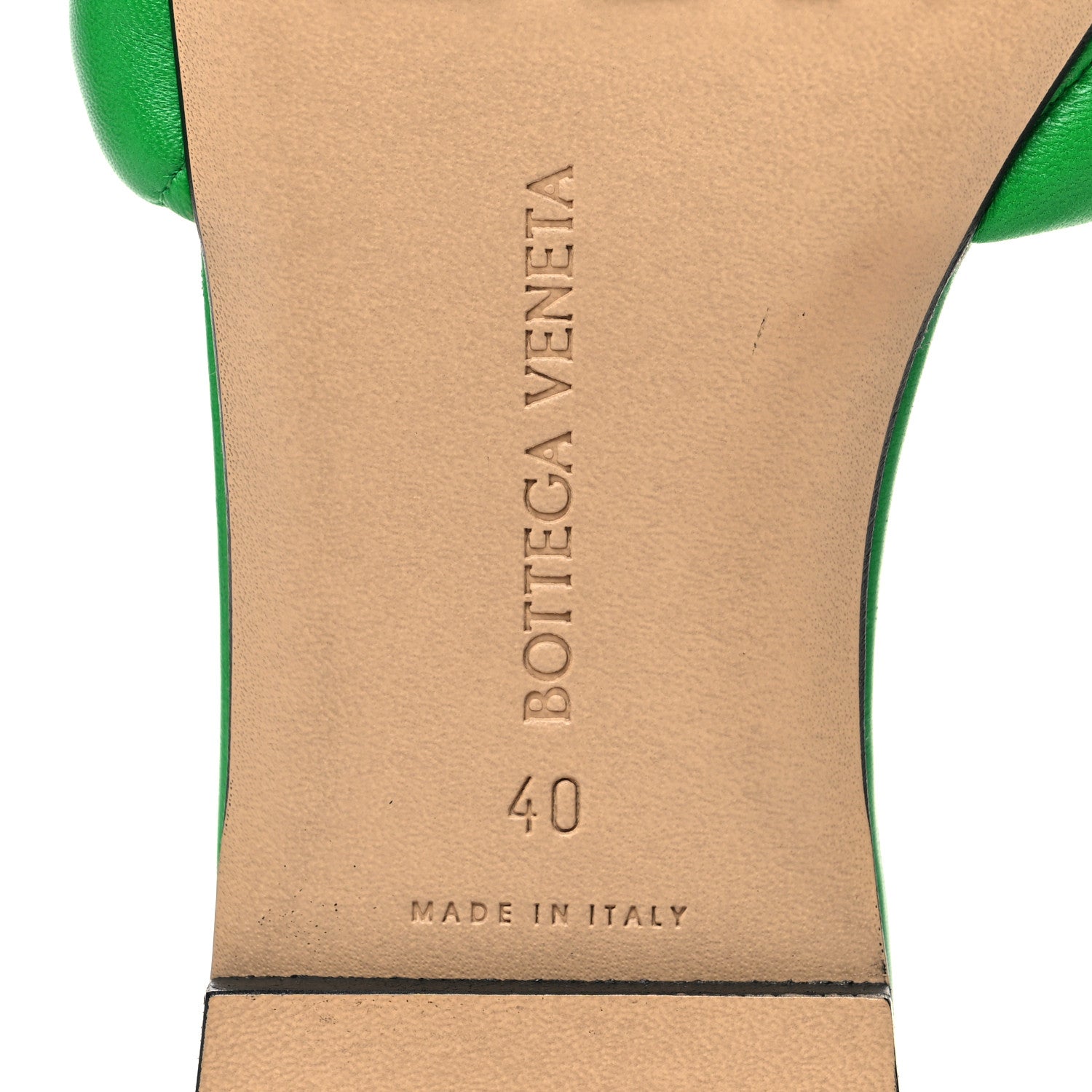 Bottega Veneta Nappa Matelasse Padded Flat Sandals 40 Parakeet 6 of 9